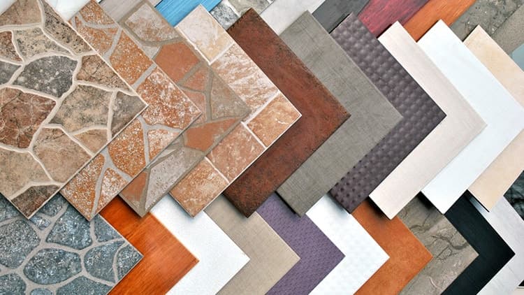 Ceramic and porcelain kitchen flooring tile options