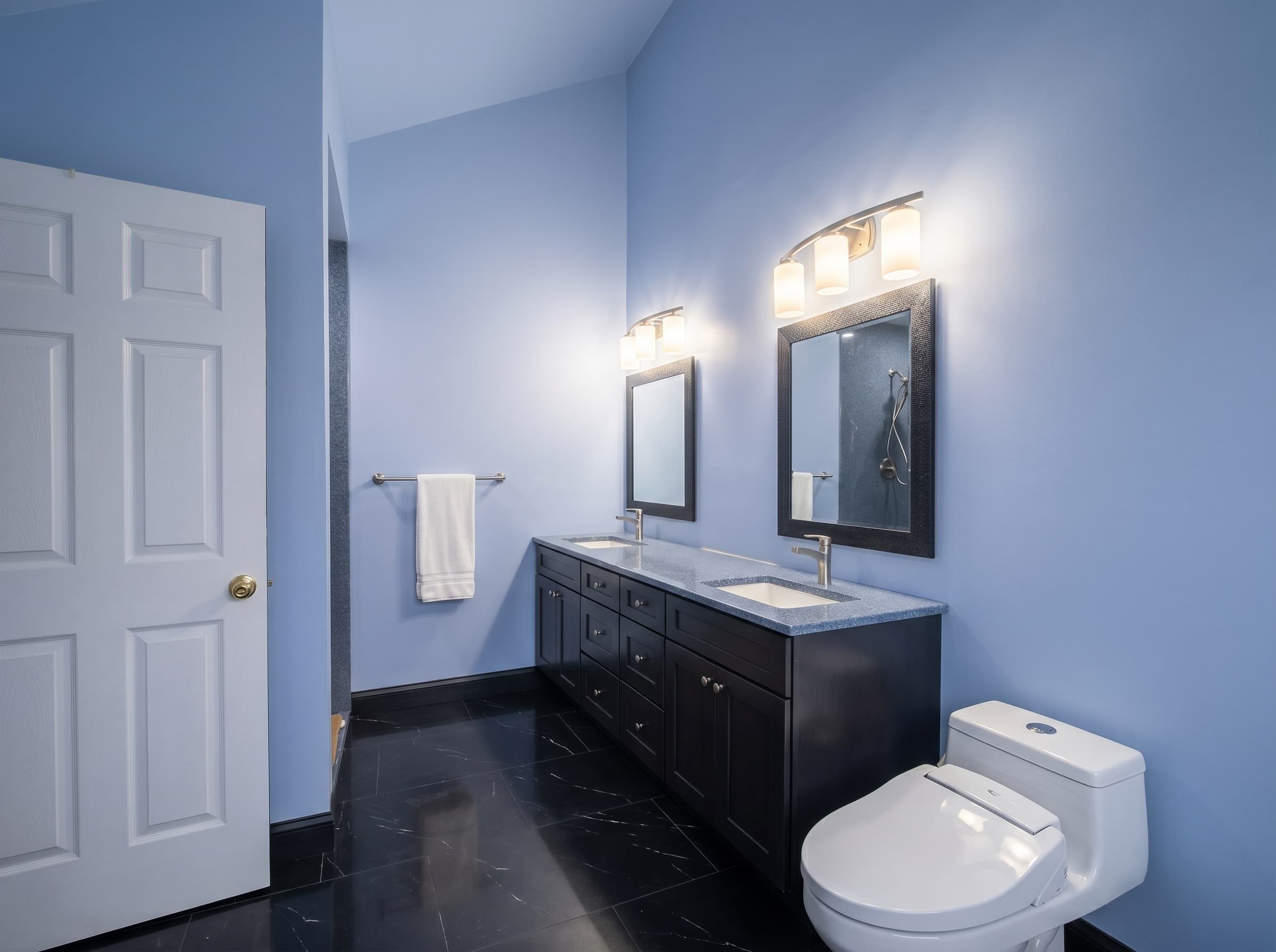 New vanity from a bathroom remodel in New Hope, PA