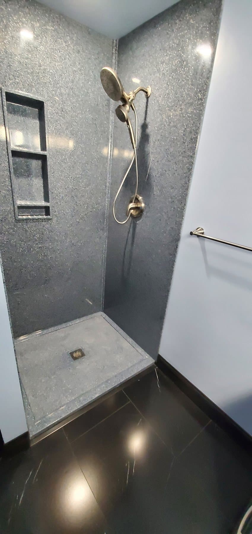 Bathroom shower remodel in New Hope
