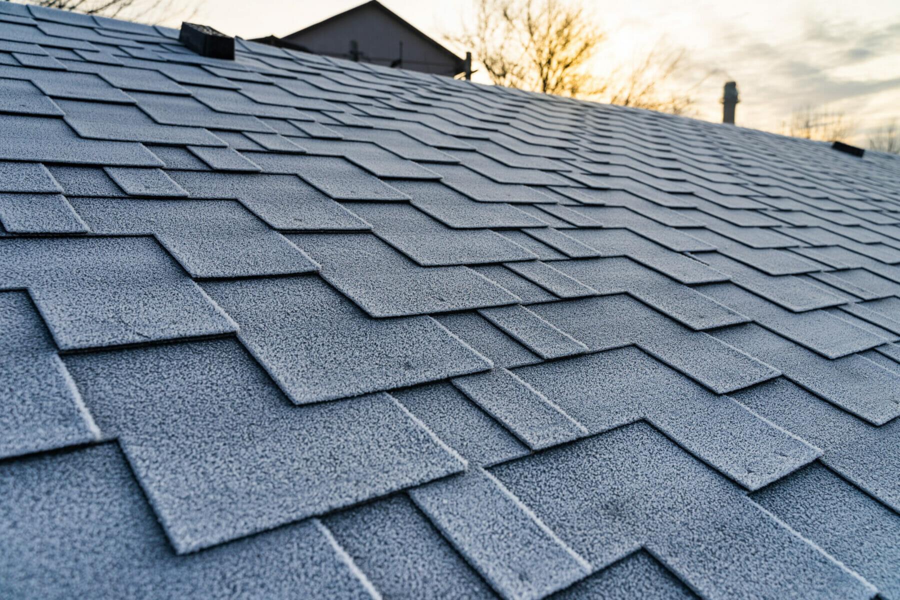 New asphalt shingle roof